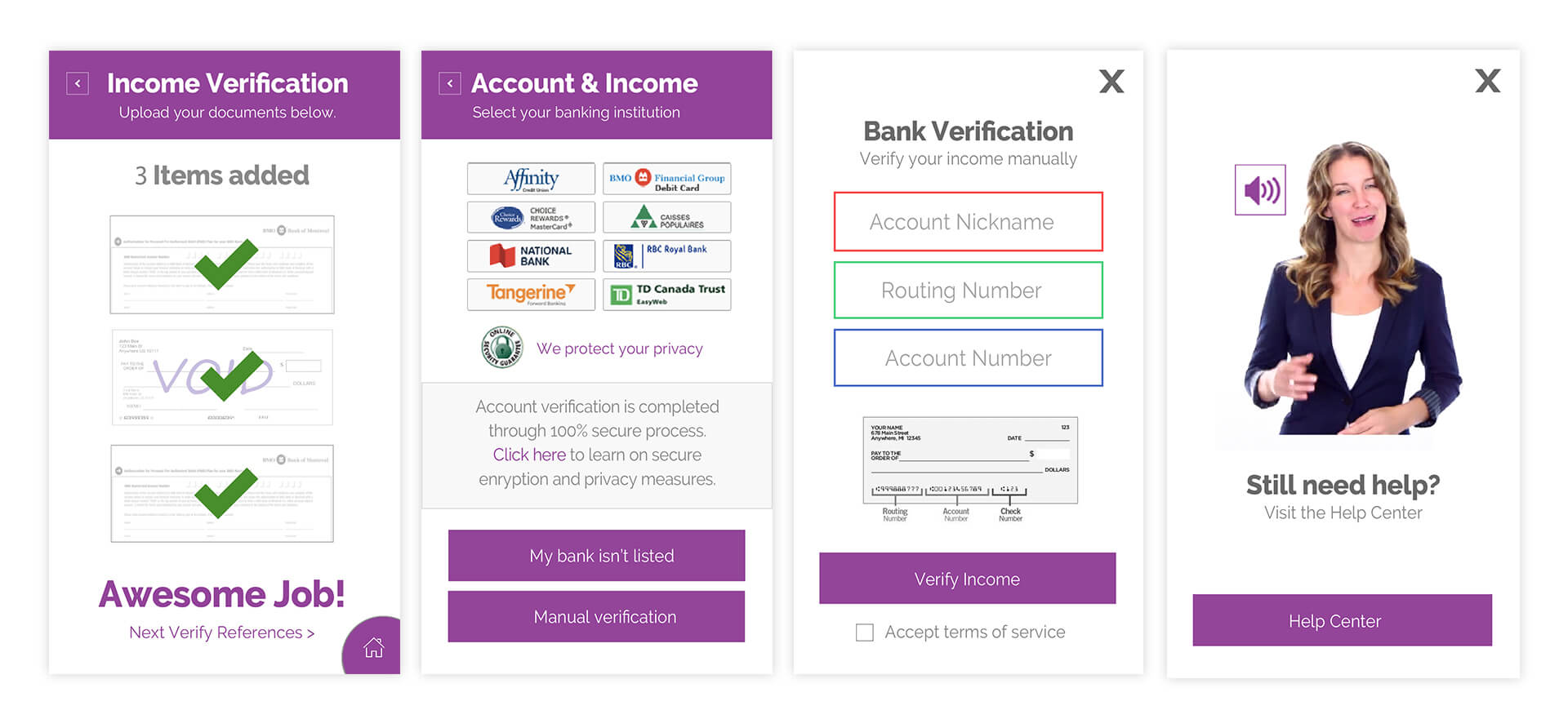 Mobile audit account income