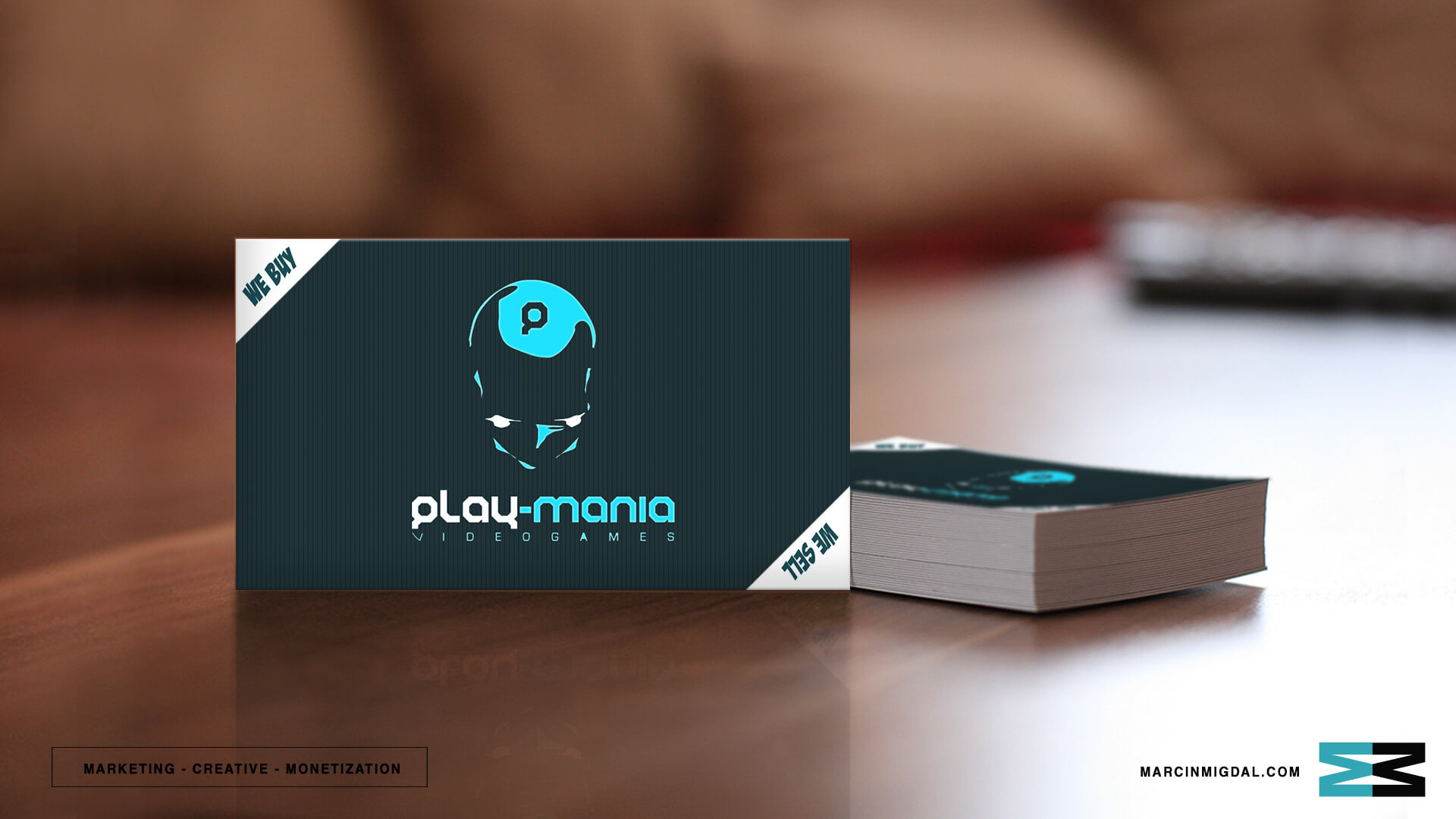 Playmania brand card