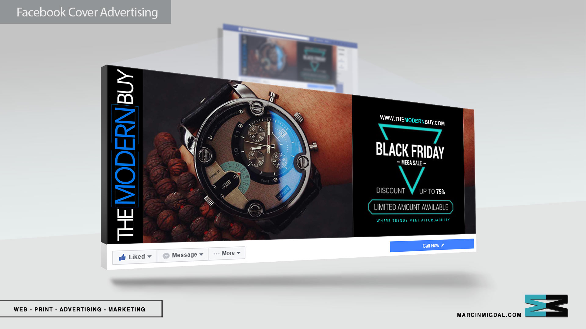 Black Friday Facebook cover