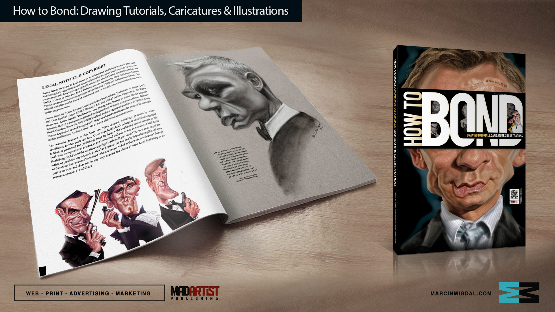 How To James Bond book layout