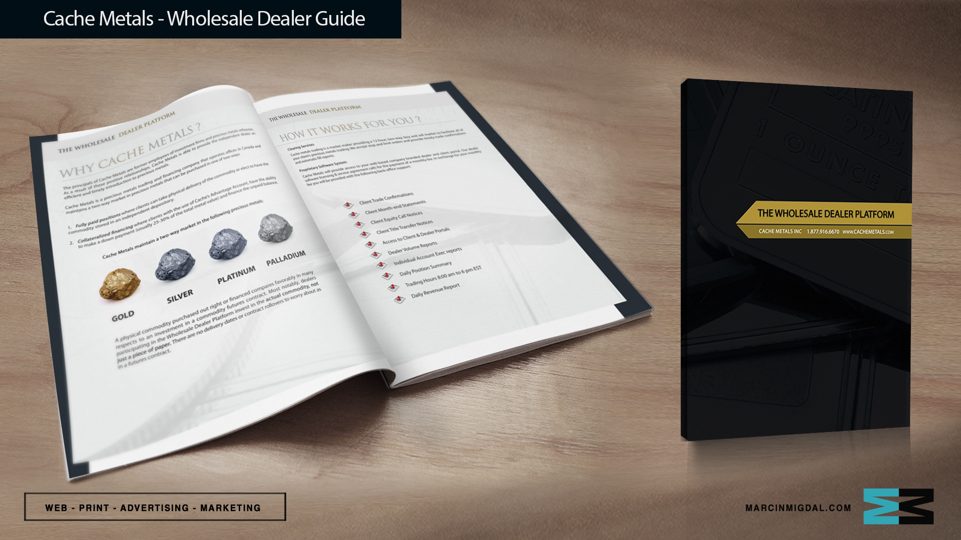 Cache Metals dealer guide